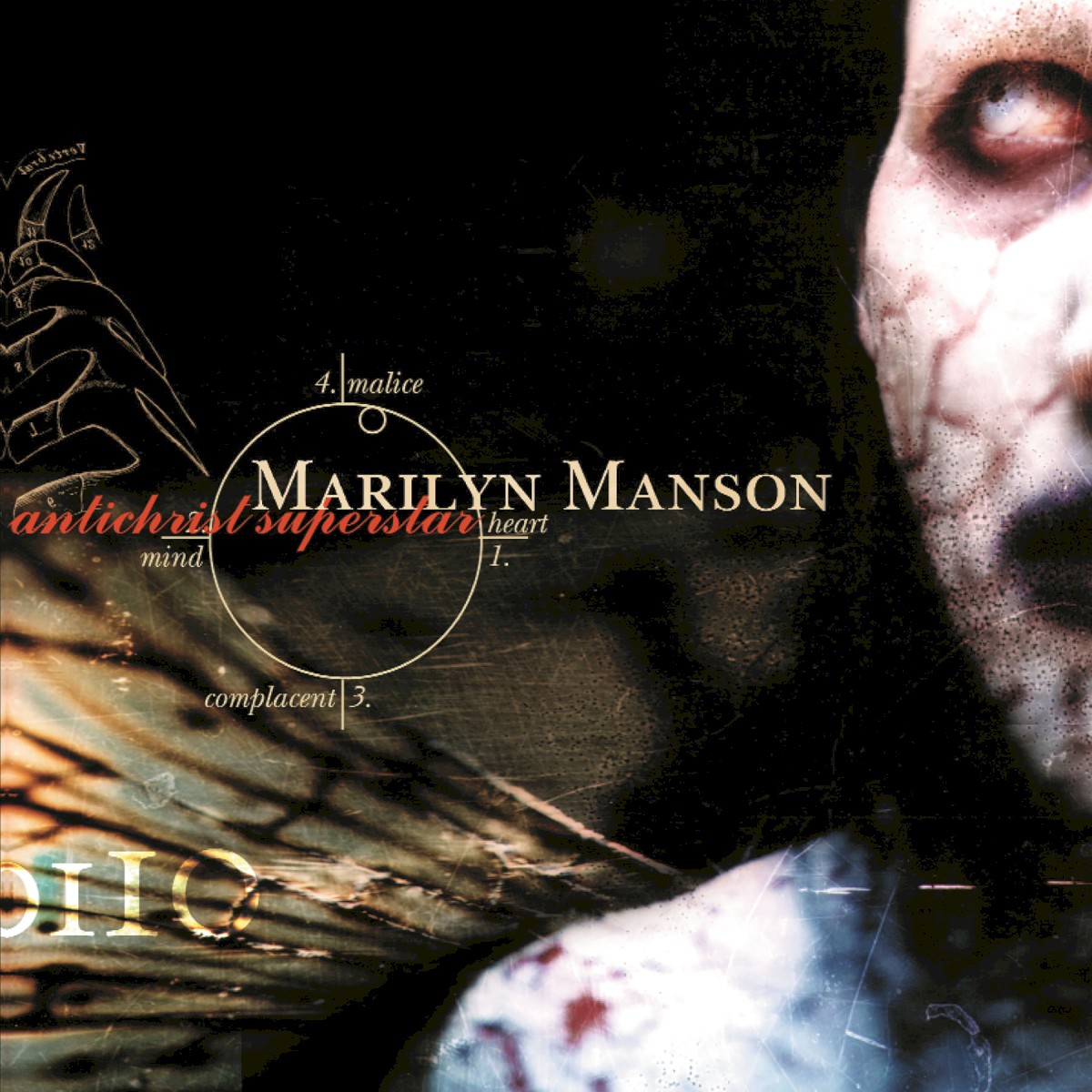 Antichrist Superstar by Marilyn Manson — album cover