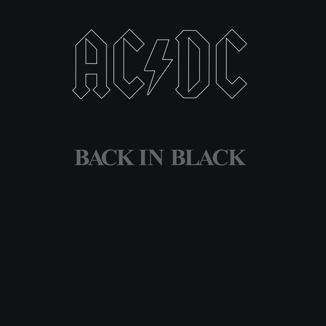 Back in Black by AC/DC — album cover