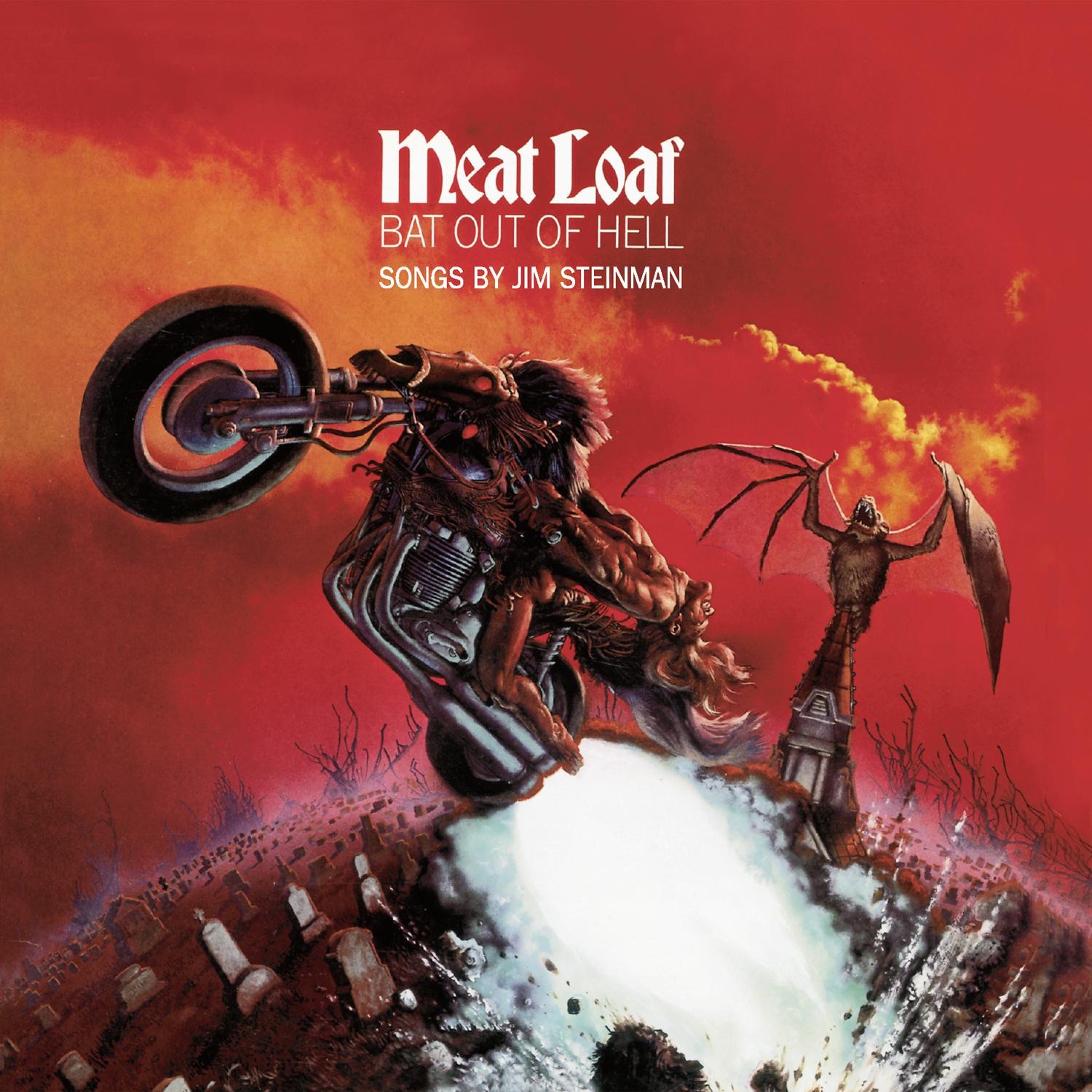 Bat Out of Hell by Meat Loaf — album cover