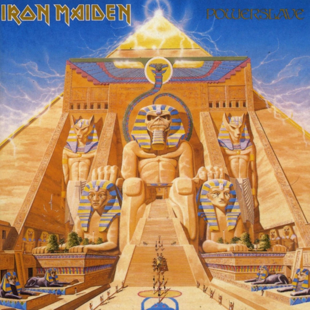 Powerslave by Iron Maiden — album cover